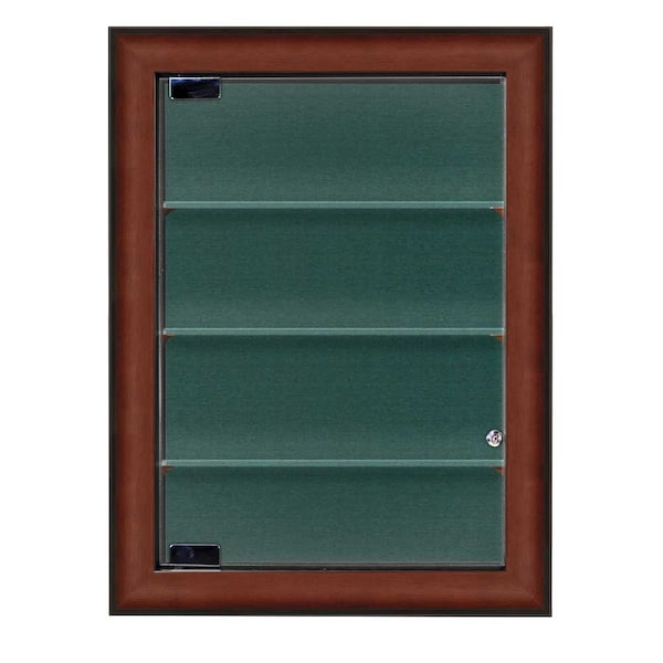 Indoor Enclosed Combo Board, 72"x36", Bronze Frame/White Porc & Rubber